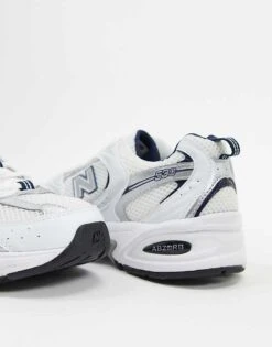New Balance 530 Sneakers In White Silver And Blue - WHITE For Unisex -New Balance Shop 14381848 3