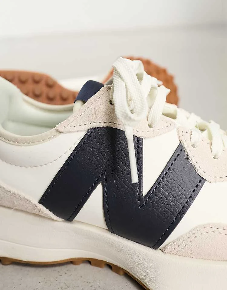 New Balance 327 Trainers In Off White/navy For Unisex 4 New Balance 327 Trainers In Off White/navy For Unisex - Image 2