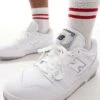 New Balance 550 Trainers In White And Grey For Unisex