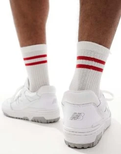 New Balance 550 Trainers In White And Grey For Unisex -New Balance Shop 201076606 5