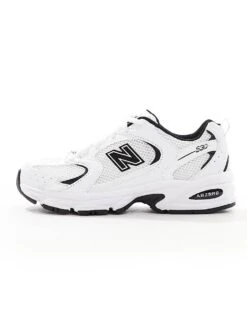 New Balance 530 Trainers In White And Black For Unisex White/black -New Balance Shop 201078092 5