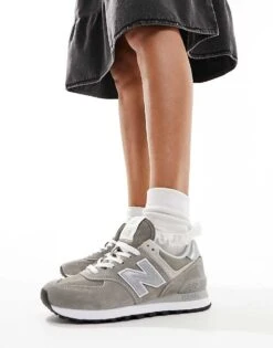 New Balance 574 Sneakers In Grey And White For Unisex -New Balance Shop 202381835 1 grey 1