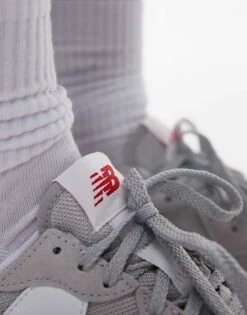 New Balance 327 Trainers In Light Grey For Unisex -New Balance Shop 202382068 3