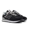 New Balance 574 Trainers In Metallic Black For Unisex 1 New Balance 574 Trainers In Metallic Black For Unisex -New Balance Shop 202406622 1 black