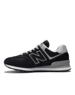 New Balance 574 Trainers In Metallic Black For Unisex -New Balance Shop 202406622 2