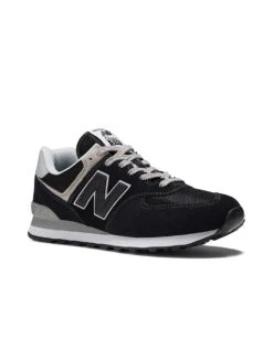 New Balance 574 Trainers In Metallic Black For Unisex -New Balance Shop 202406622 3