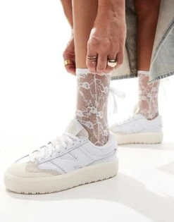 New Balance CT302 Trainers In White For Unisex -New Balance Shop 203629093 1 white 1