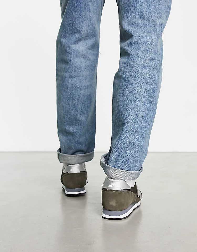 New Balance 373 Trainers In Khaki And Off White For Men Khaki/off White 4 New Balance 373 Trainers In Khaki And Off White For Men Khaki/off White - Image 2