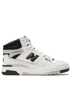 New Balance 650 Trainers In White And Black For Unisex White/black