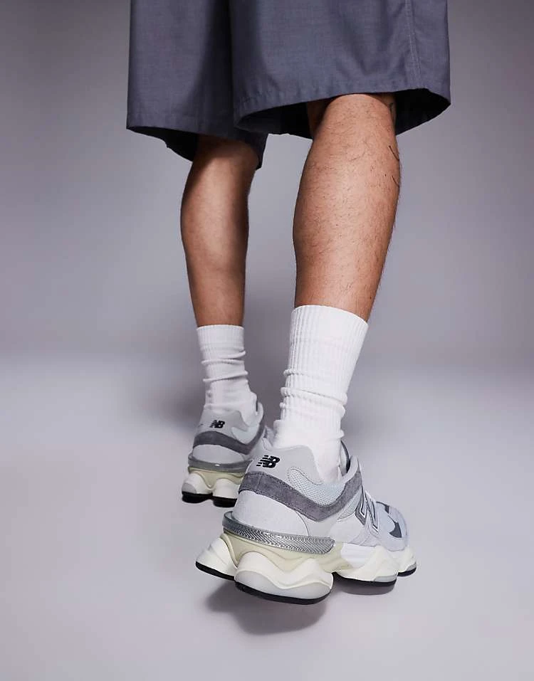 New Balance 9060 Trainers In Grey Multi For Unisex 6 New Balance 9060 Trainers In Grey Multi For Unisex - Image 4