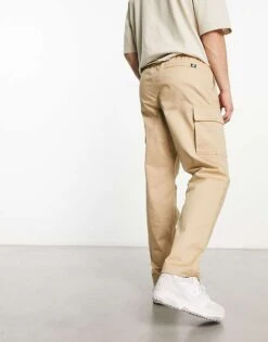 New Balance Athletics Woven Cargo Trousers In Beige For Men -New Balance Shop 203641477 1 beige 1