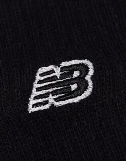 New Balance Embroidered Logo Crew Socks 3 Pack In Black For Men -New Balance Shop 204404295 3