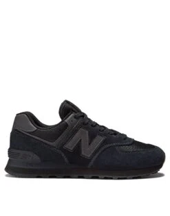 New Balance 574 Trainers In Black For Men 11 New Balance 574 Trainers In Black For Men -New Balance Shop 204736368 1 black 1
