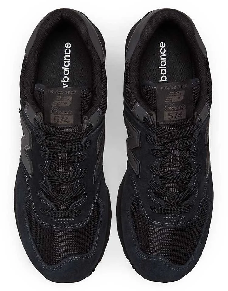 New Balance 574 Trainers In Black For Men 5 New Balance 574 Trainers In Black For Men - Image 3