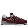 New Balance 574 Trainers In Burgundy For Men 2 New Balance 574 Trainers In Burgundy For Men -New Balance Shop 204736562 1 red