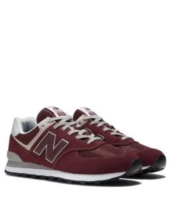New Balance 574 Trainers In Burgundy For Men 10 New Balance 574 Trainers In Burgundy For Men -New Balance Shop 204736562 4