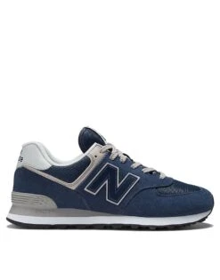 New Balance 574 Trainers In Blue For Men Navy