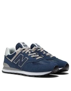 New Balance 574 Trainers In Blue For Men Navy -New Balance Shop 204737552 4