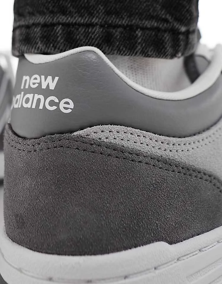 New Balance 480 Suede Trainers In Grey For Unisex 5 New Balance 480 Suede Trainers In Grey For Unisex - Image 3