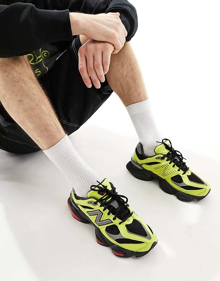 New Balance 9060 Trainers In Yellow For Unisex 8 New Balance 9060 Trainers In Yellow For Unisex - Image 6