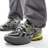 New Balance 1906 Trainers In Dark Grey And Yellow For Unisex -New Balance Shop 205337820 1 grey