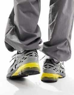 New Balance 1906 Trainers In Dark Grey And Yellow For Unisex -New Balance Shop 205337820 4