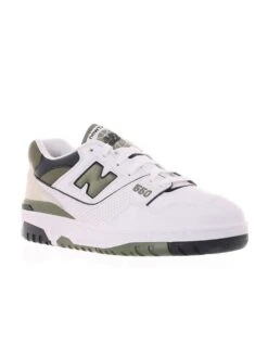New Balance 550 Trainers In White And Khaki For Men -New Balance Shop 205338008 2