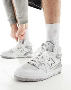 New Balance 650 Trainers In White And Grey For Men -New Balance Shop 205338150 1 white 1