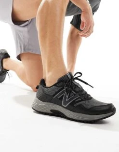 New Balance 410 Running Trainers In Triple Black For Men -New Balance Shop 205346178 5