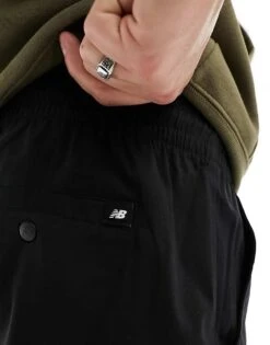 New Balance Icon Twill Cargo Trousers In Black For Men -New Balance Shop 205349763 3