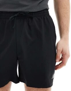 New Balance Performance 5 Inch Shorts In Black For Men -New Balance Shop 205350332 3
