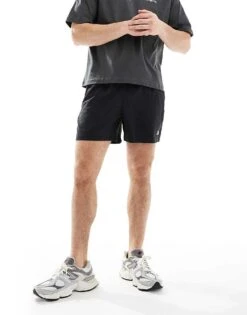 New Balance Performance 5 Inch Shorts In Black For Men -New Balance Shop 205350332 4