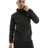 New Balance Performance Full Zip Woven Jacket In Black For Men
