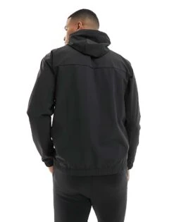 New Balance Performance Full Zip Woven Jacket In Black For Men -New Balance Shop 205350379 3