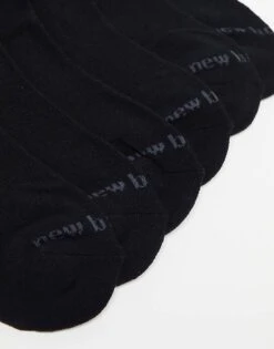 New Balance Performance Crew Sock 6 Pack In Black For Unisex -New Balance Shop 205396674 3
