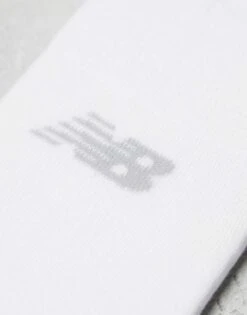 New Balance Performance Ankle Sock 6 Pack In White For Unisex -New Balance Shop 205396705 4