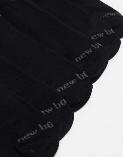 New Balance Performance Ankle Sock 6 Pack In Black For Unisex -New Balance Shop 205396766 3