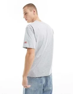 New Balance Athletics Archive Graphic T-shirt In Grey For Men Athletic Grey -New Balance Shop 205460871 4