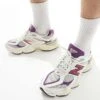 New Balance 9060 Trainers In Sea Salt And Purple For Unisex Cream 1 New Balance 9060 Trainers In Sea Salt And Purple For Unisex Cream -New Balance Shop 205508943 1 cream