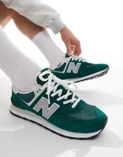 New Balance 574 Trainers In Green For Men 10 New Balance 574 Trainers In Green For Men -New Balance Shop 206019532 3