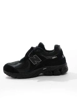 New Balance 2002 Trainers In Triple Black For Unisex -New Balance Shop 206019552 3