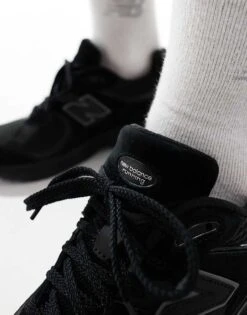 New Balance 2002 Trainers In Triple Black For Unisex -New Balance Shop 206019552 5