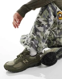 New Balance 2002 Trainers In Khaki For Unisex -New Balance Shop 206019851 1 khaki 1