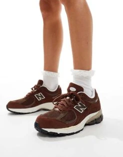 New Balance 2002 Trainers In Brown For Unisex -New Balance Shop 206019961 3