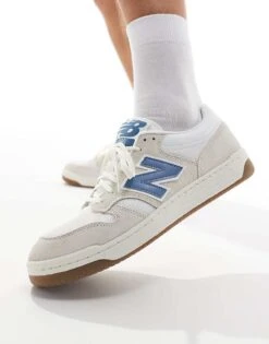 New Balance 480 Trainers In White And Blue For Men -New Balance Shop 206020021 5