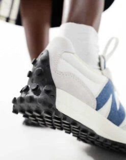 New Balance 327 Trainers In White And Blue For Unisex -New Balance Shop 206021050 5