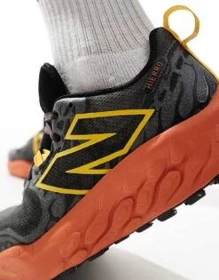 New Balance Hierro Trail Running Trainers In Black And Orange For Men -New Balance Shop 206030292 4