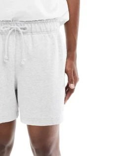 New Balance Athletics French Terry Short 5" In Grey For Men -New Balance Shop 206106790 5