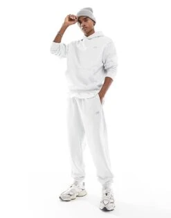 New Balance Athletics French Terry Hoodie In Grey For Men -New Balance Shop 206106802 3