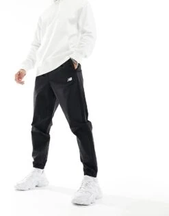 New Balance Athletics Stretch Woven Jogger In Black For Men -New Balance Shop 206181525 1 black 1